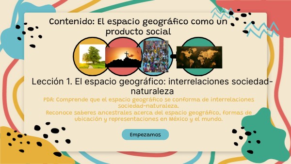 El espacio geográfico: interrelaciones entre sociedad-naturaleza | Genially