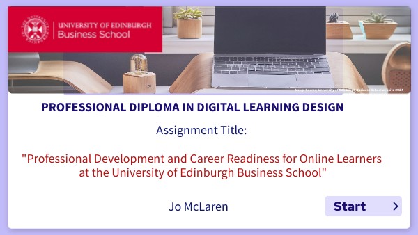 "Professional Development and Career Readiness for Online Learners at ...