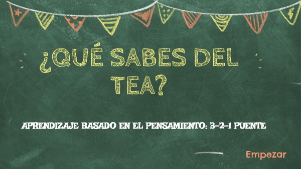 ¿Qué sabes sobre el TEA? | Genially