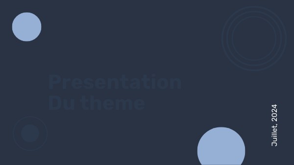 Présentation stage