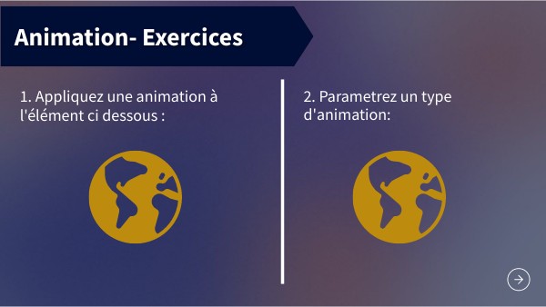 Exercices - Animation