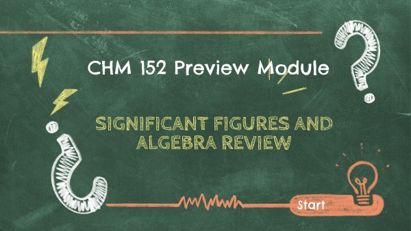 CHM 152 Math Review | Genially