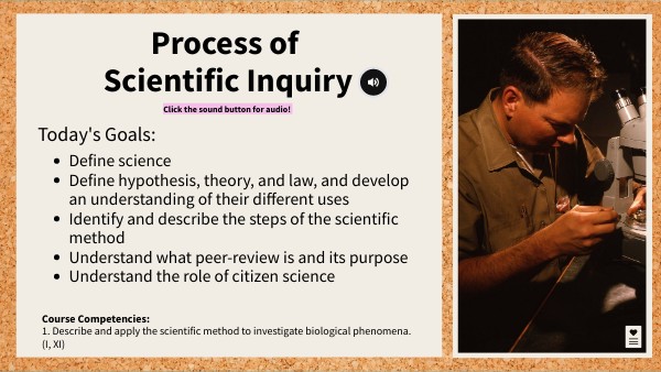 Week 2: Process Of Scientific Inquiry