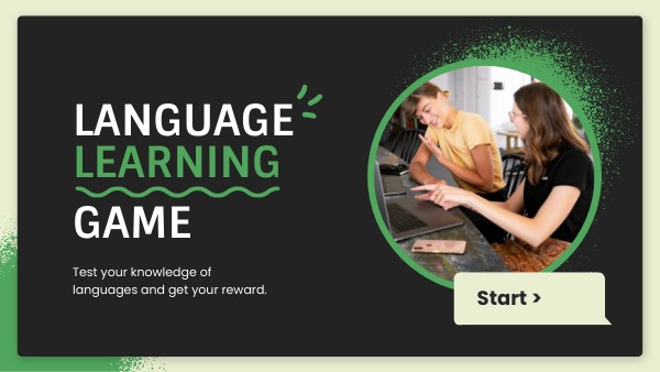 Language Learning Game