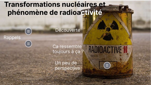 1ES : T1 Radioactivité
