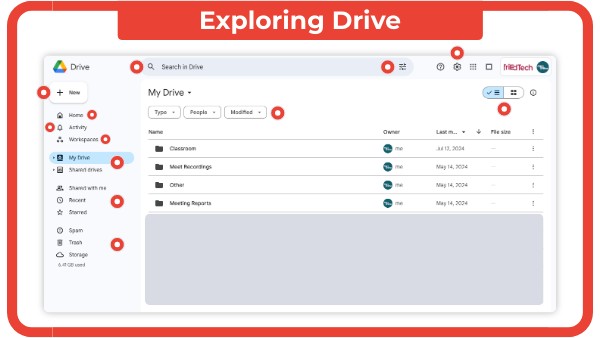 Google Drive - Interface Tour | Genially