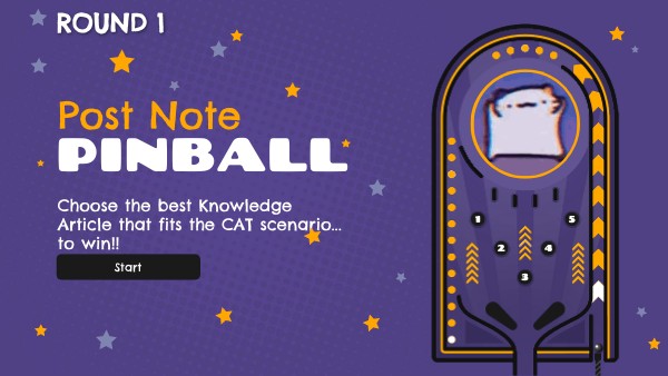 Round 1 - Post Note Pinball Quiz