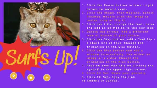 Interactive Image Example | Genially