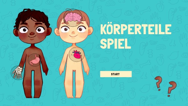Spiel Körperteile