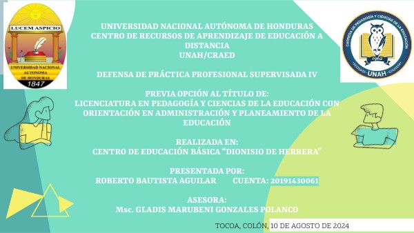 PRÁCTICA PROFESIONAL SUPERVISADA IV | Genially