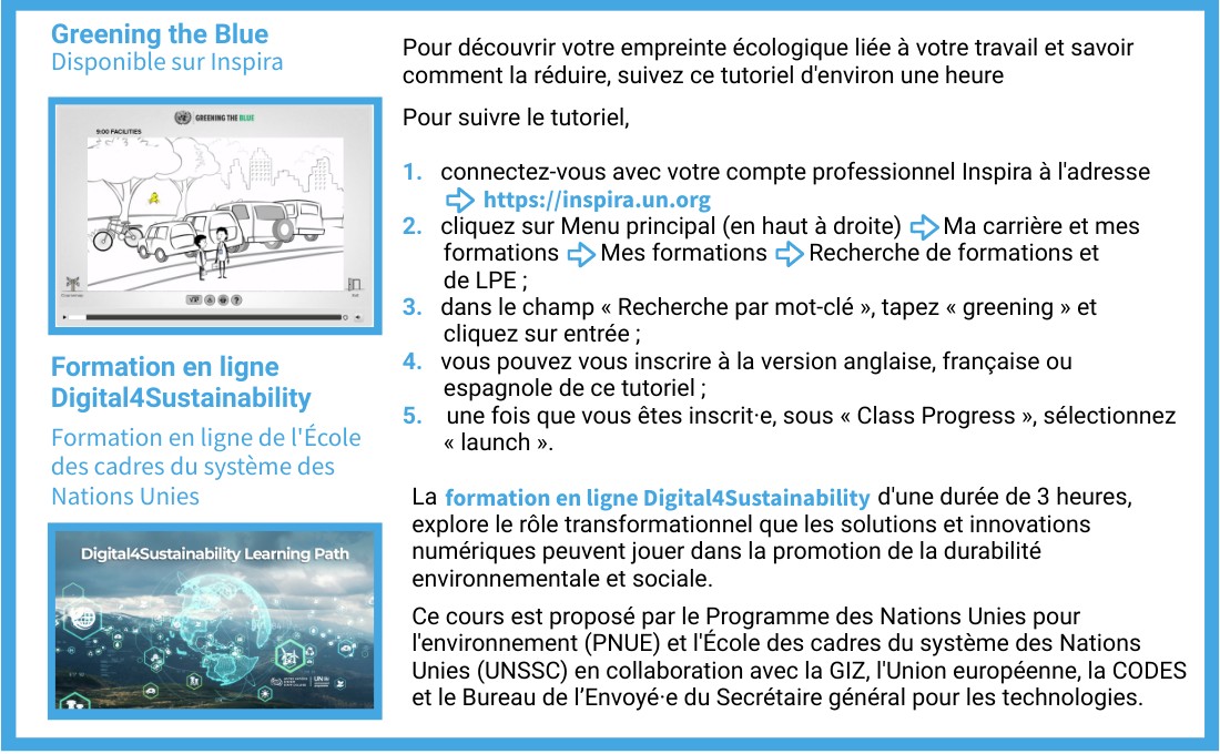Testeurs - FR - GREENING THE BLUE TUTORIALS