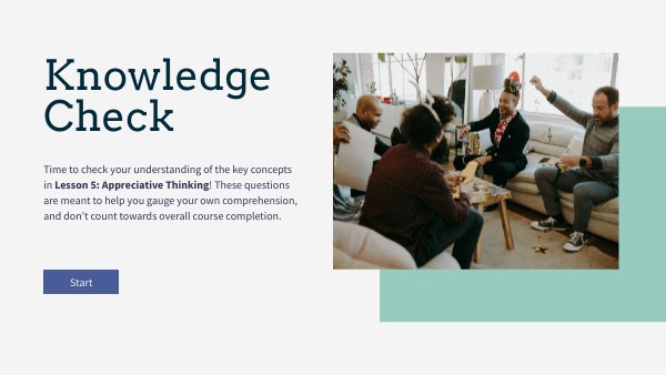 APPA 5_5 Knowledge Check | Genially