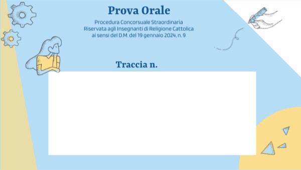 PRIMO GRADO_prova orale | Genially