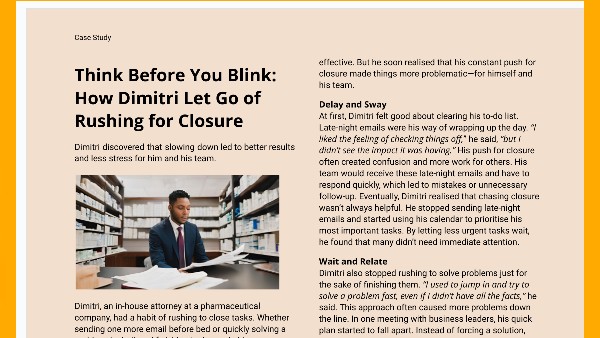 Need For Closure | Genially