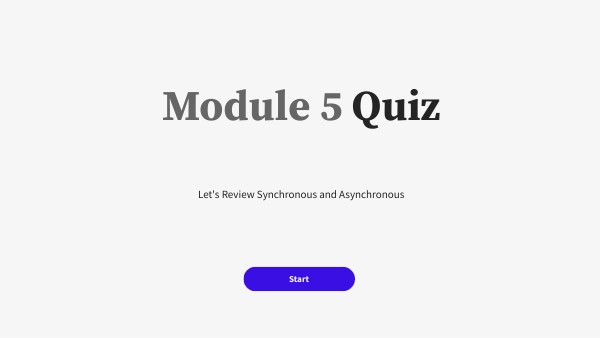 Module 5 Quiz | Genially