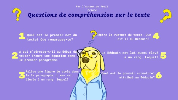 QUESTIONS LIST | Genially