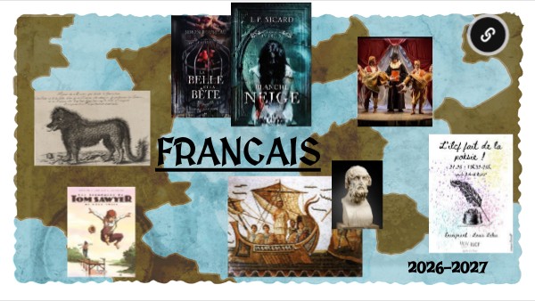Copie - Cahier de français 6ème | Genially