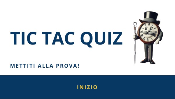 Tic Tac Quiz | Genially