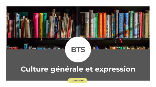 présentation CGE en BTS | Genially