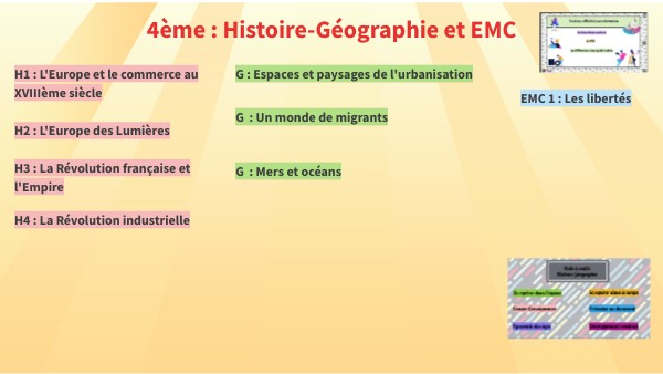 Emc Page De Garde 4ème 4ème HG-EMC