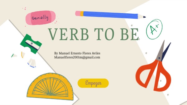 VERB TO BE | Genially