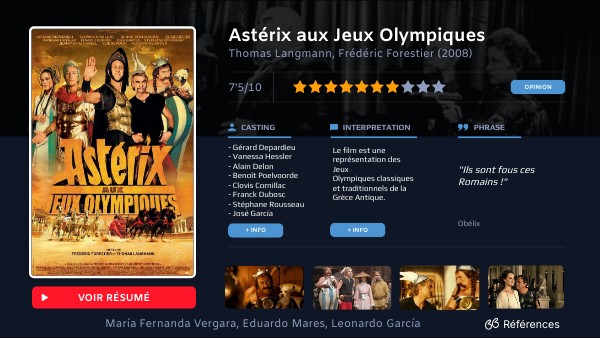 Devoir hebdomadaire 3. Module 1. Petite recherche sur Astérix et Obéli