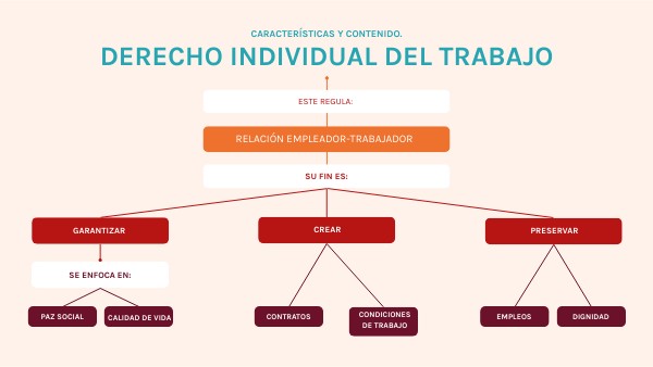 derecho individual del trabajo