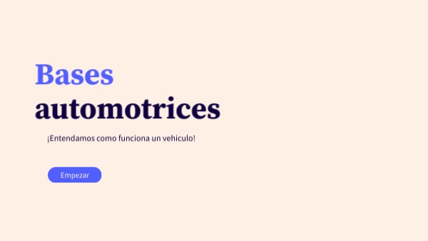 Bases automotrices