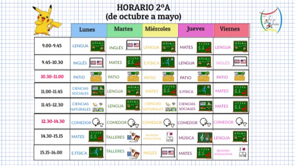 HORARIO CICLO 24/25