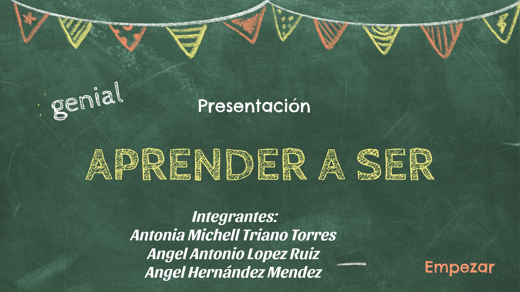 Tema 1. Aprender a ser.