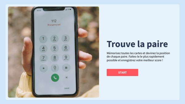 Trouvez la paire | Genially
