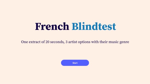 Blind test czech republic | Genially