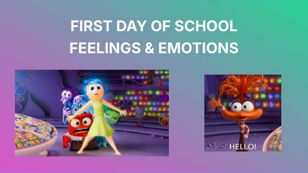4e BACK TO SCHOOL feelings and emotions | Genially