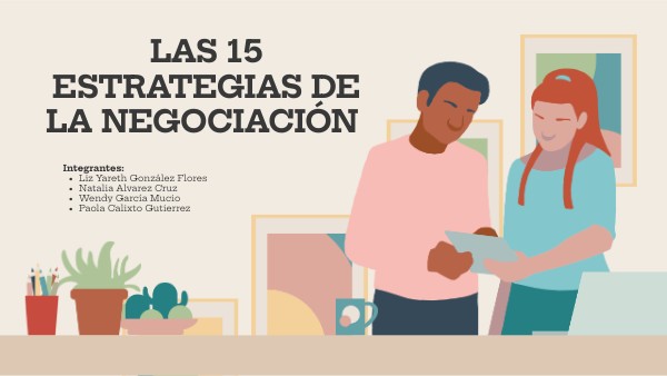 TEMA 5 Las 15 estrategias de la negociación | Genially