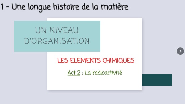 Activité 2 - La radioactivité