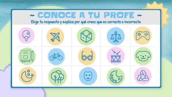 Presentación de la profe | Genially