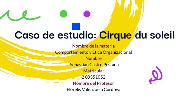 Caso Cirque Du Soleil Harvard Pdf view.genially.com