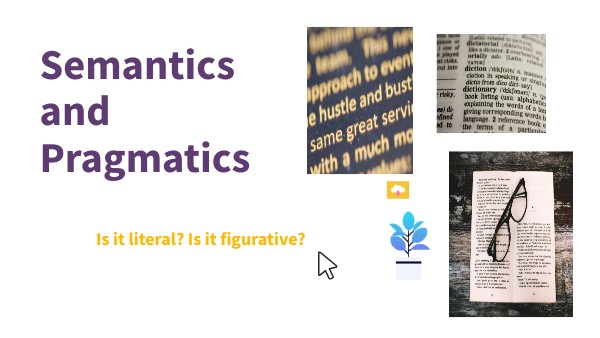 SEMANTICS CLASS 1
