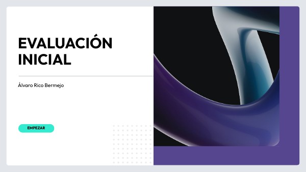Evaluación inicial | Genially