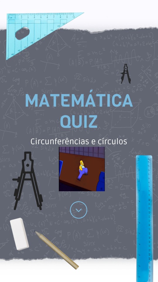 Math quiz círculos