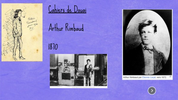 Cahiers De Douai De Rimbaud view.genially.com