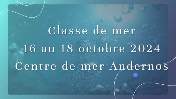 Classe de mer 24/25