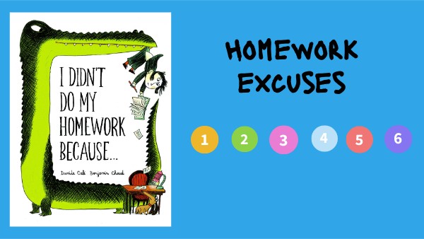 4e Homework excuses | Genially