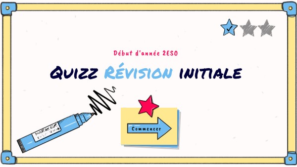 Révision initiale 2ESO | Genially