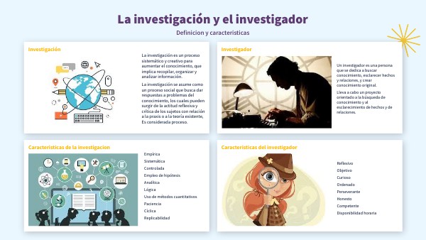 La investigación y el investigador
