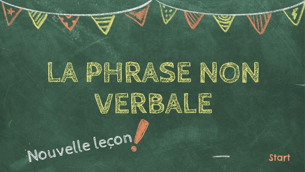 La phrase non verbale | Genially