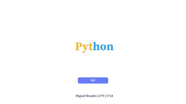 Python | Genially