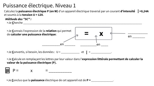 Exercices_types_puissance électrique 2024