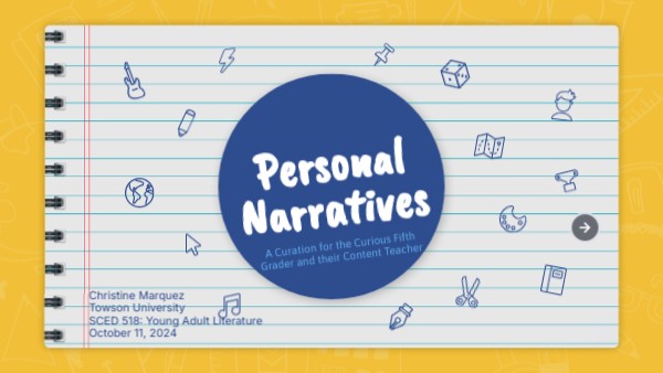 School Notebook Presentation | Genially