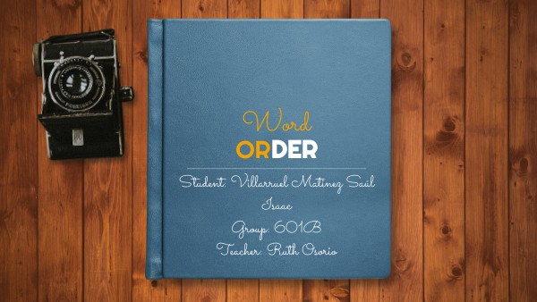 Word Order | Genially